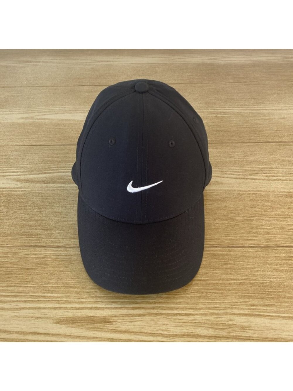 Nike Golf Tennis Running Hat Adjustable Snap Back Club Cap Dri Fit Black S/M